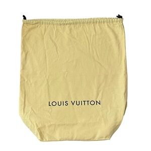 🌺 Louis Vuitton drawstring lined square bottom dust bag